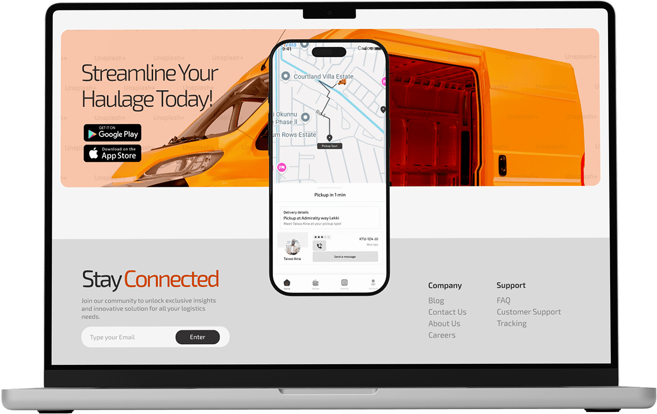 BetaMuv Landing Page shown on a MacBook